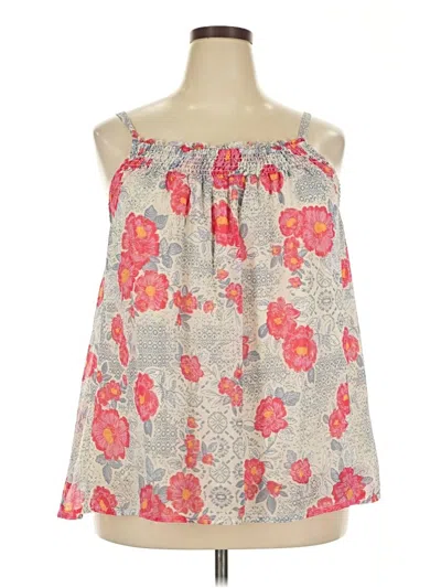 Pre-owned Torrid Sleeveless Blouse In Gray