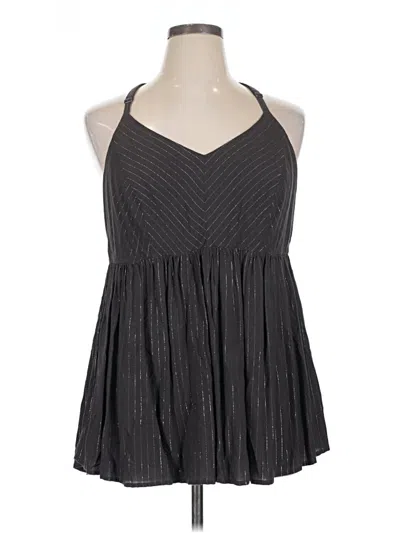 Pre-owned Torrid Sleeveless Blouse In Gray