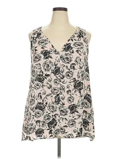 Pre-owned Torrid Sleeveless Blouse In Gray