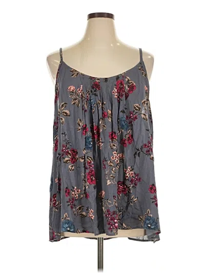 Pre-owned Torrid Sleeveless Blouse In Gray