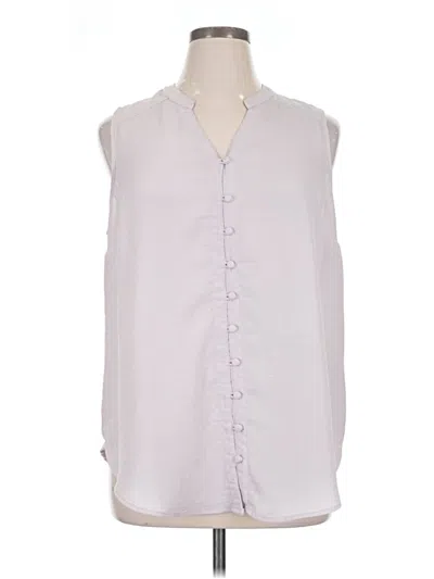 Pre-owned Torrid Sleeveless Blouse In Gray