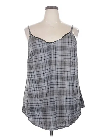 Pre-owned Torrid Sleeveless Blouse In Gray