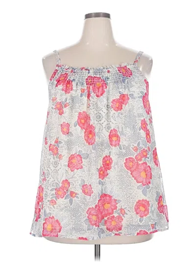 Pre-owned Torrid Sleeveless Blouse In Gray