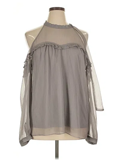Pre-owned Torrid Sleeveless Blouse In Gray