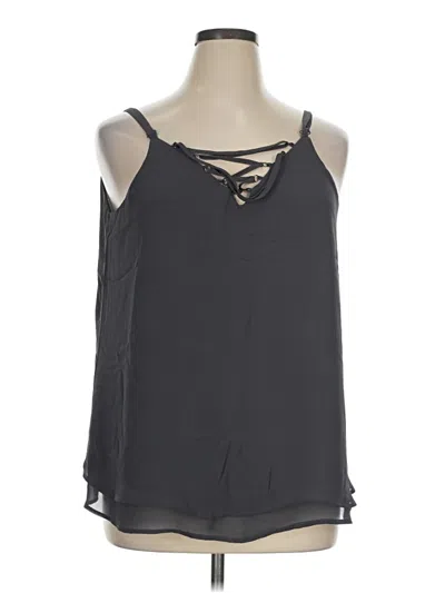 Pre-owned Torrid Sleeveless Blouse In Gray