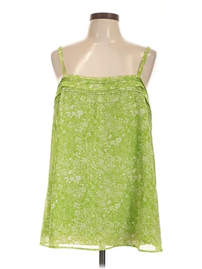Pre-owned Torrid Sleeveless Blouse In Green