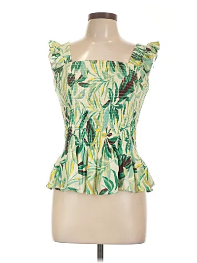 Torrid Sleeveless Blouse In Green