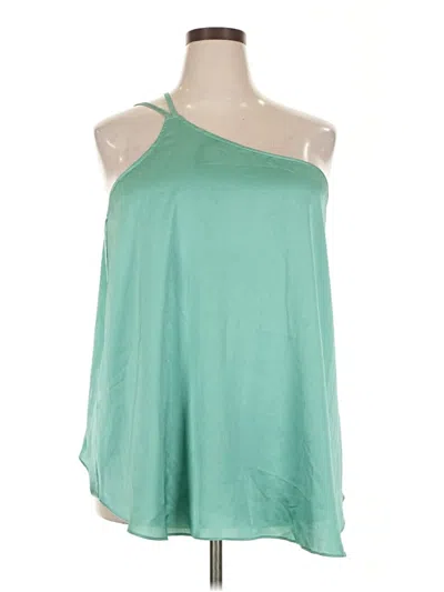 Pre-owned Torrid Sleeveless Blouse In Green