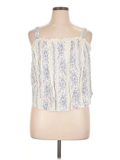 Pre-owned Torrid Sleeveless Blouse In Ivory