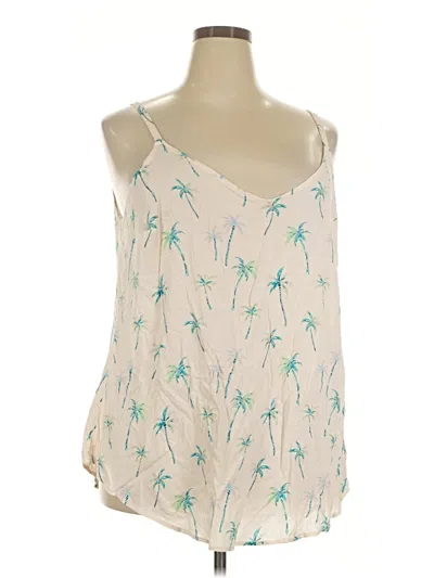 Pre-owned Torrid Sleeveless Blouse In Ivory