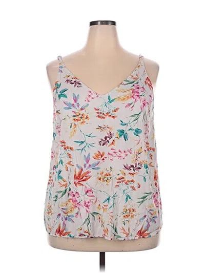 Pre-owned Torrid Sleeveless Blouse In Ivory