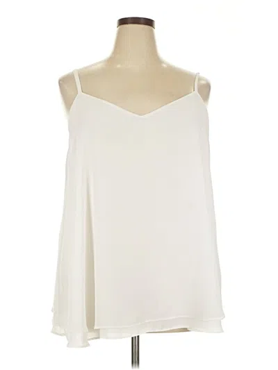 Pre-owned Torrid Sleeveless Blouse In Ivory
