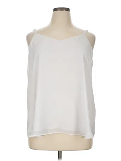 Pre-owned Torrid Sleeveless Blouse In Ivory
