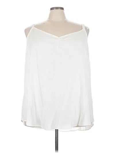 Pre-owned Torrid Sleeveless Blouse In Ivory