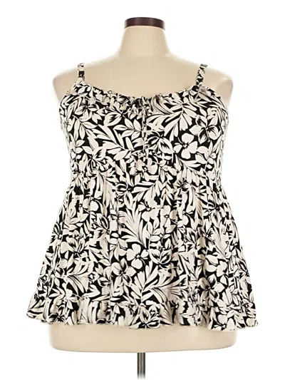Pre-owned Torrid Sleeveless Blouse In Ivory