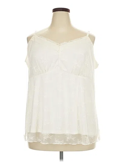 Torrid Sleeveless Blouse In Ivory