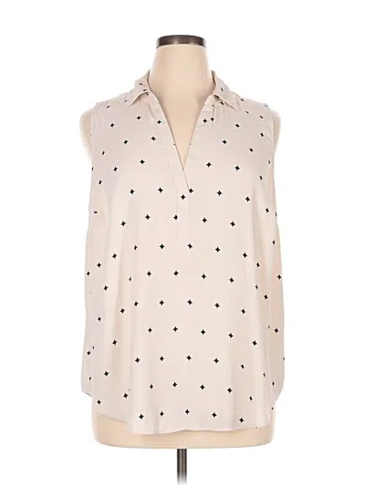 Pre-owned Torrid Sleeveless Blouse In Ivory