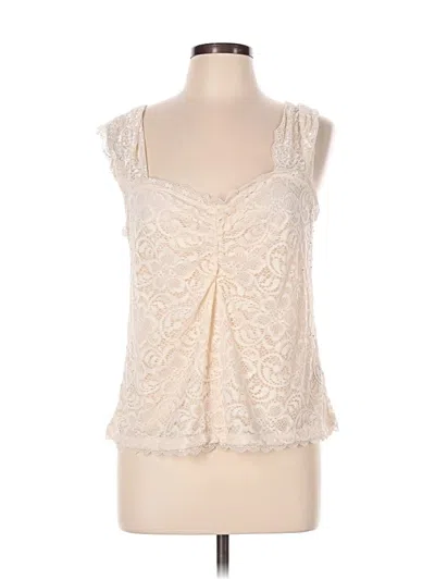 Pre-owned Torrid Sleeveless Blouse In Ivory
