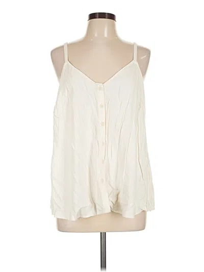 Pre-owned Torrid Sleeveless Blouse In Ivory