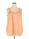 Torrid Sleeveless Blouse In Orange