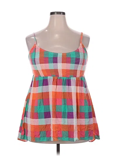 Pre-owned Torrid Sleeveless Blouse In Orange