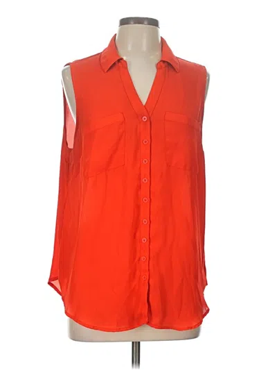 Pre-owned Torrid Sleeveless Blouse In Orange