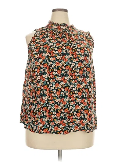 Pre-owned Torrid Sleeveless Blouse In Orange