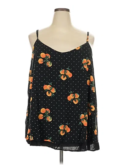 Pre-owned Torrid Sleeveless Blouse In Orange