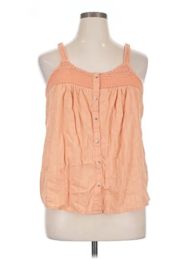 Pre-owned Torrid Sleeveless Blouse In Orange