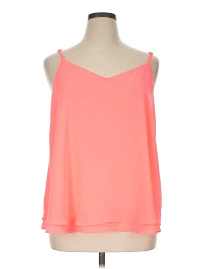Pre-owned Torrid Sleeveless Blouse In Orange