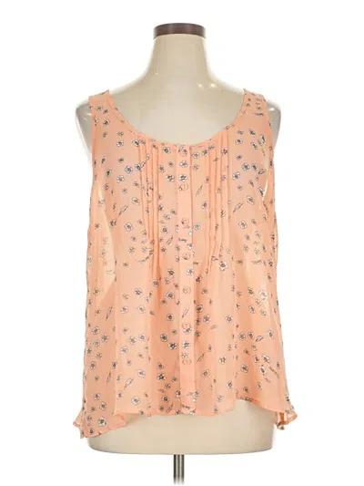 Pre-owned Torrid Sleeveless Blouse In Orange