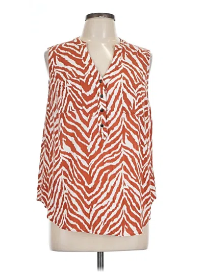 Pre-owned Torrid Sleeveless Blouse In Orange