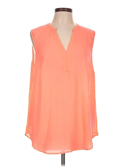 Pre-owned Torrid Sleeveless Blouse In Orange