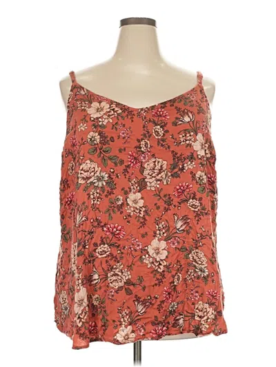 Pre-owned Torrid Sleeveless Blouse In Orange
