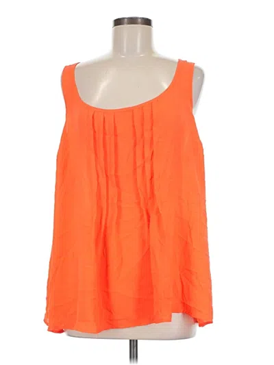 Pre-owned Torrid Sleeveless Blouse In Orange