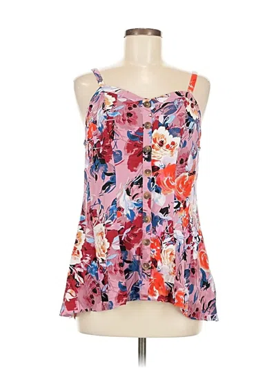 Pre-owned Torrid Sleeveless Blouse In Pink