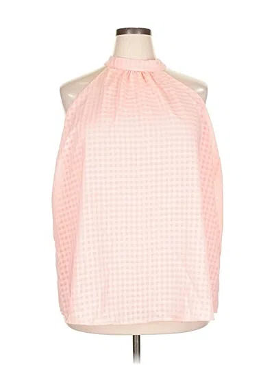 Pre-owned Torrid Sleeveless Blouse In Pink