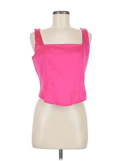 Pre-owned Torrid Sleeveless Blouse In Pink