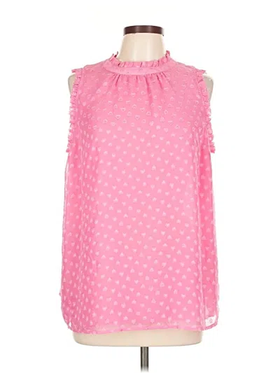 Pre-owned Torrid Sleeveless Blouse In Pink