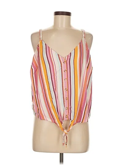 Pre-owned Torrid Sleeveless Blouse In Pink