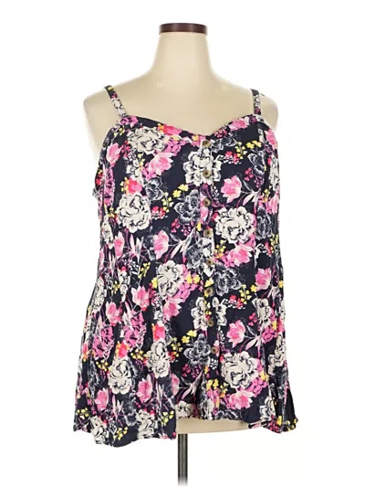 Pre-owned Torrid Sleeveless Blouse In Pink