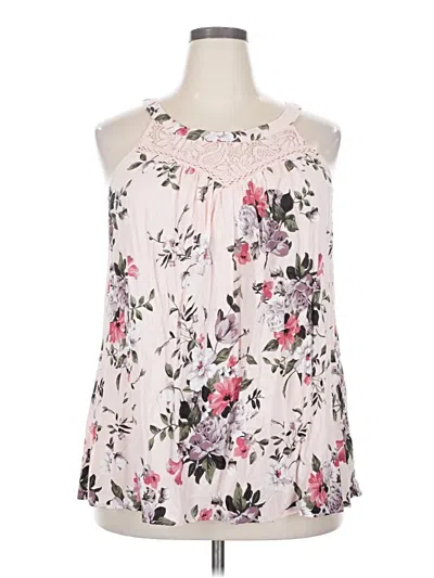 Pre-owned Torrid Sleeveless Blouse In Pink