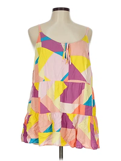Pre-owned Torrid Sleeveless Blouse In Pink