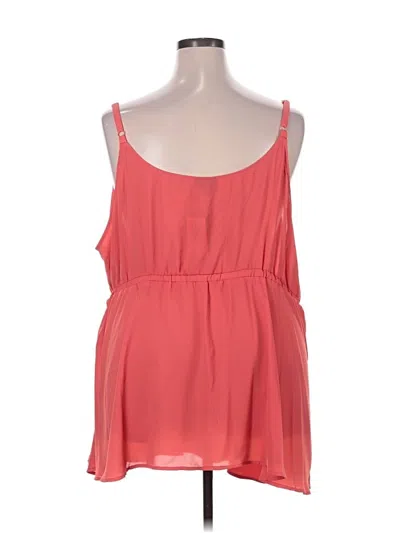 Pre-owned Torrid Sleeveless Blouse In Pink