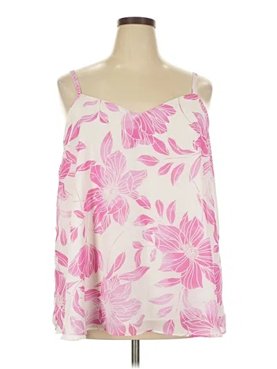 Pre-owned Torrid Sleeveless Blouse In Pink