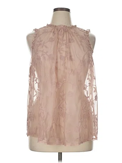 Pre-owned Torrid Sleeveless Blouse In Pink