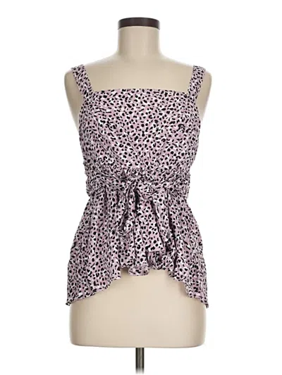 Pre-owned Torrid Sleeveless Blouse In Pink