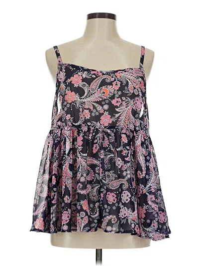 Pre-owned Torrid Sleeveless Blouse In Pink