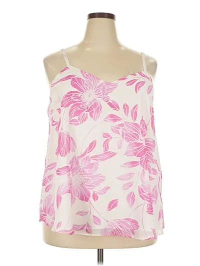 Pre-owned Torrid Sleeveless Blouse In Pink