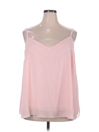 Torrid Sleeveless Blouse In Pink